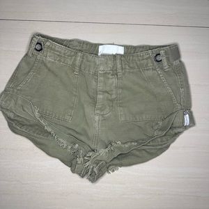 Military green One Teaspoon shorts